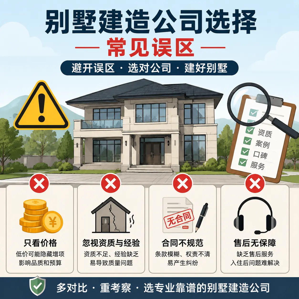 黔南 别墅建造公司推荐:了解市场行情与服务内容