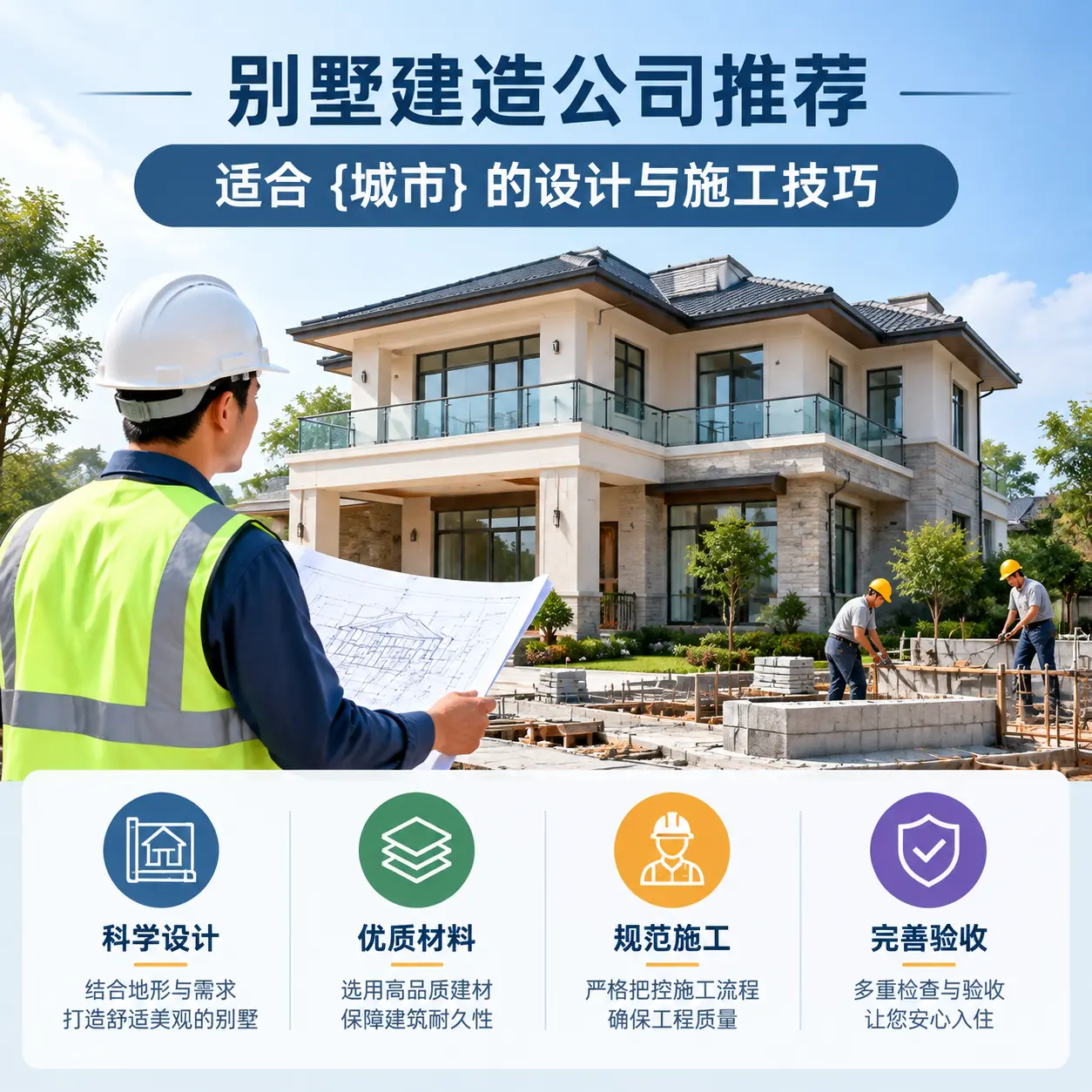 别墅建造公司推荐:适合 黔南 的设计与施工技巧