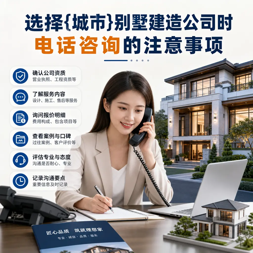 选择黔南别墅建造公司时,电话咨询的注意事项