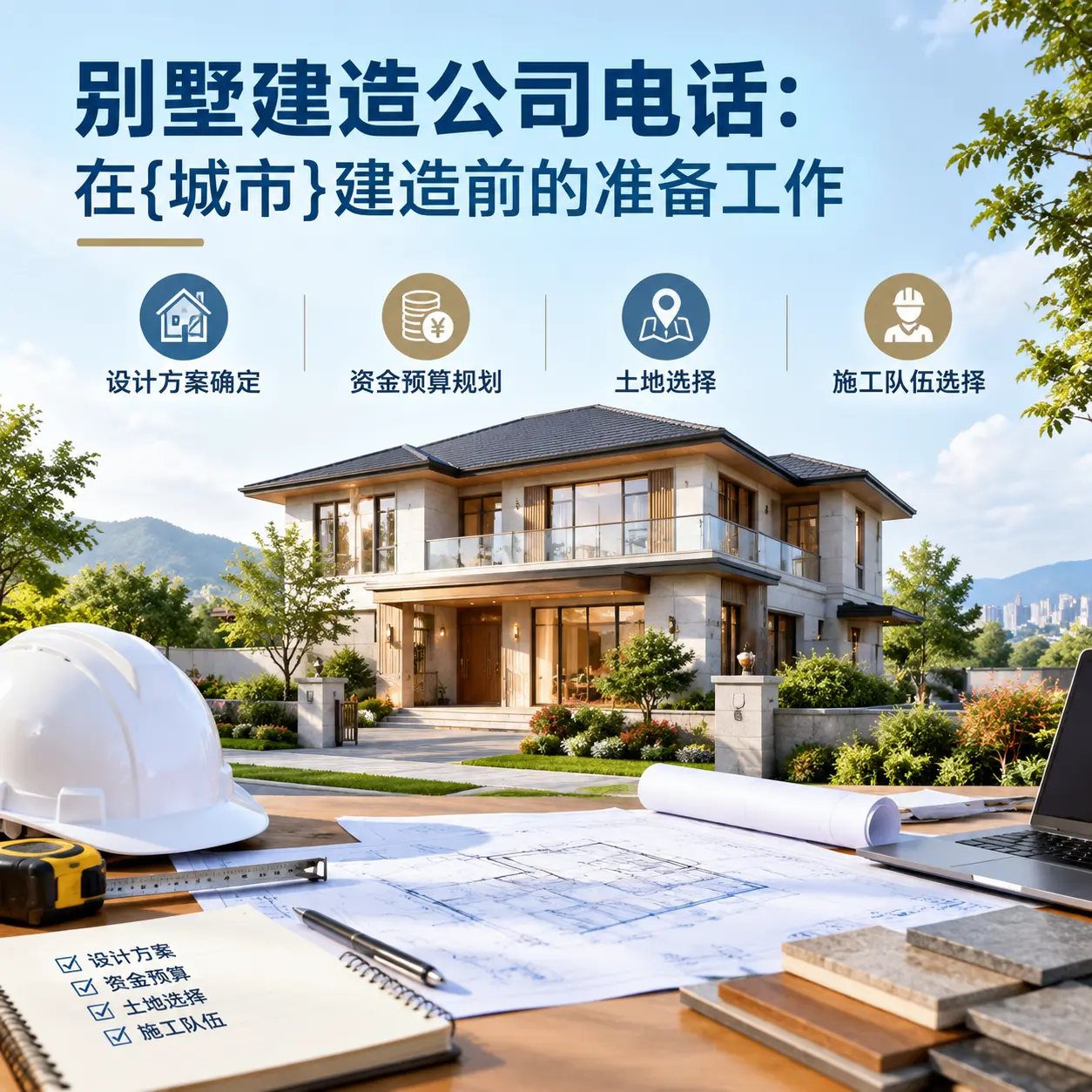 别墅建造公司电话：在黔南建造前的准备工作