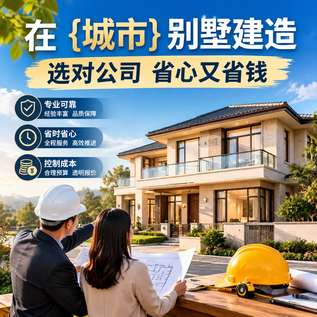 在 黔南 别墅建造,选对公司省心又省钱