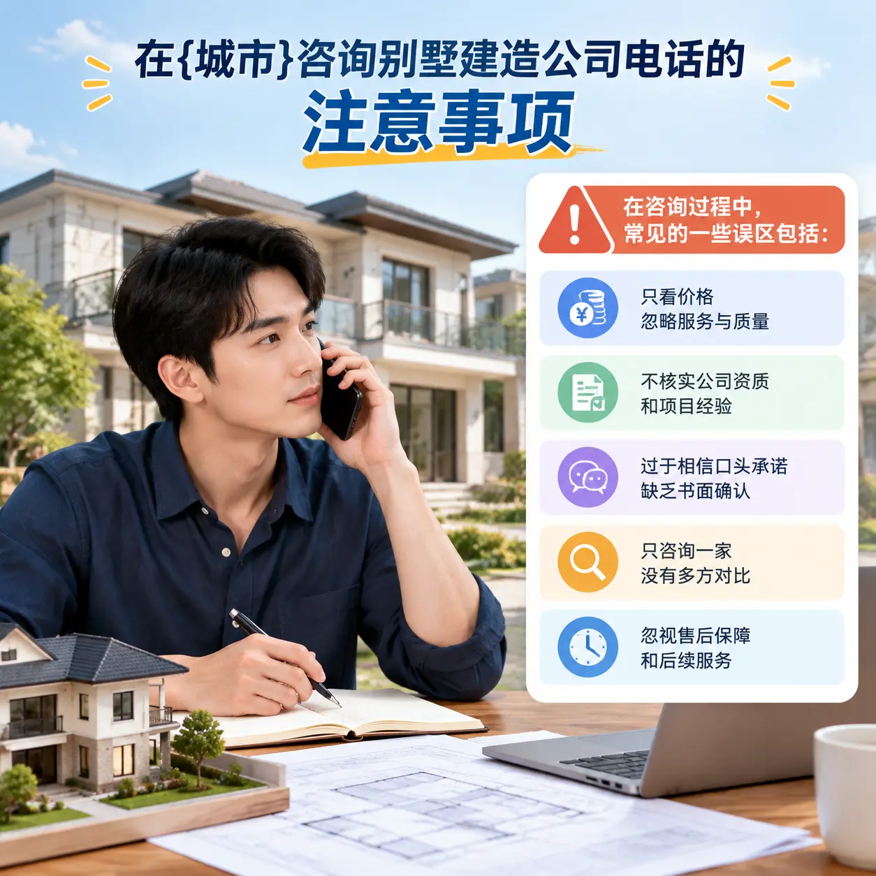 在黔南咨询别墅建造公司电话的注意事项