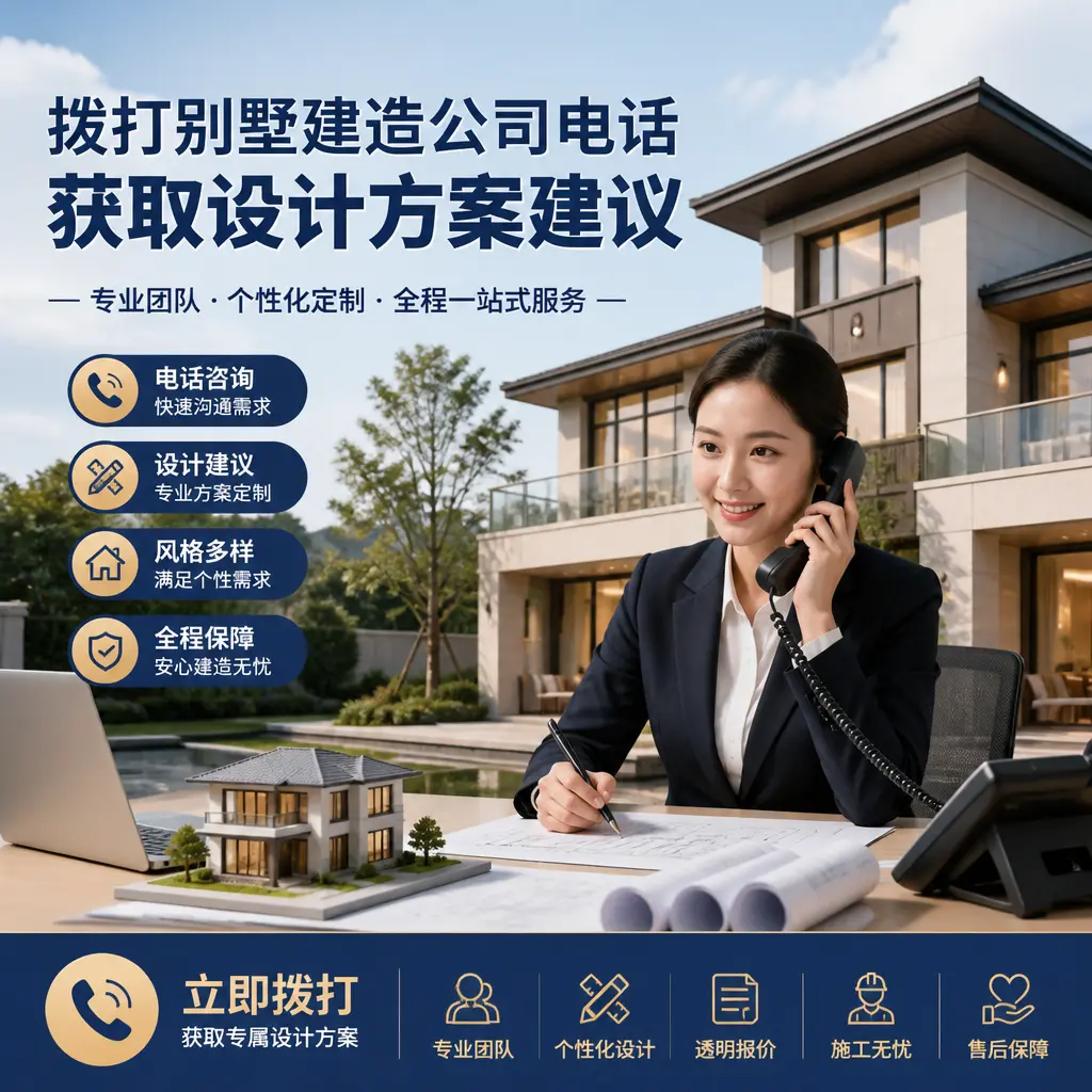 拨打黔南别墅建造公司电话,获取设计方案建议