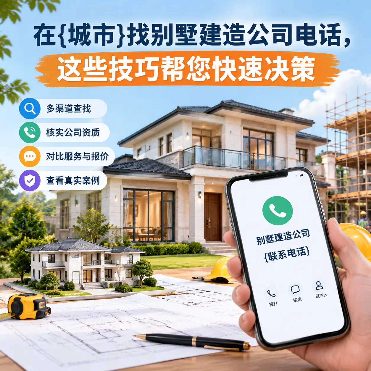 在黔南找别墅建造公司电话,这些技巧帮您快速决策