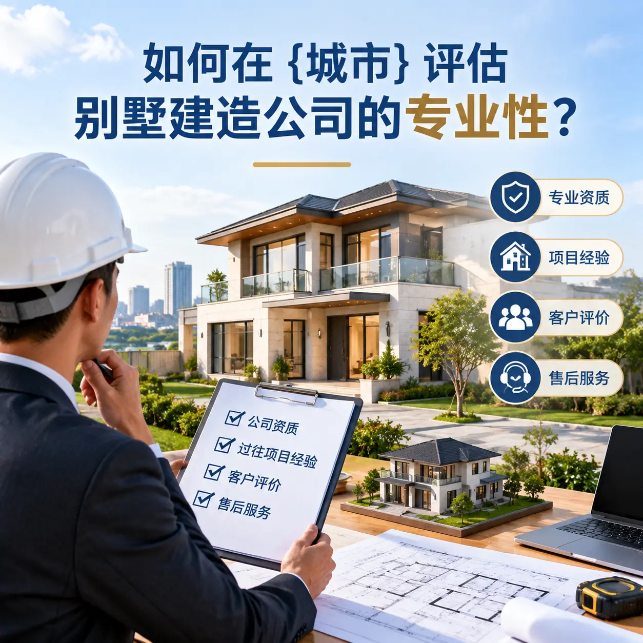 如何在 黔南 评估别墅建造公司的专业性？